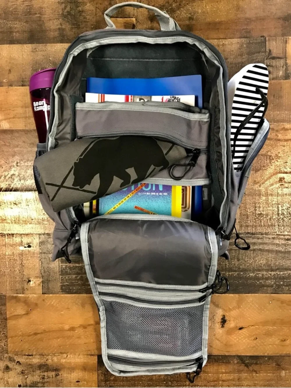 Bear komplex Mini Military Backpack Grey